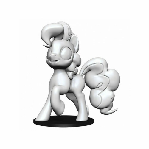 WizKids WZK73689 My Little Pony Deep Cuts-Pinkie Pie Miniature Perspective: front