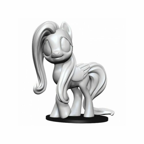 WizKids WZK73691 My Little Pony Deep Cuts-Fluttershy Miniature Perspective: front