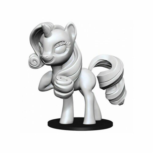 WizKids WZK73693 My Little Pony Deep Cuts-Rarity Miniature Perspective: front