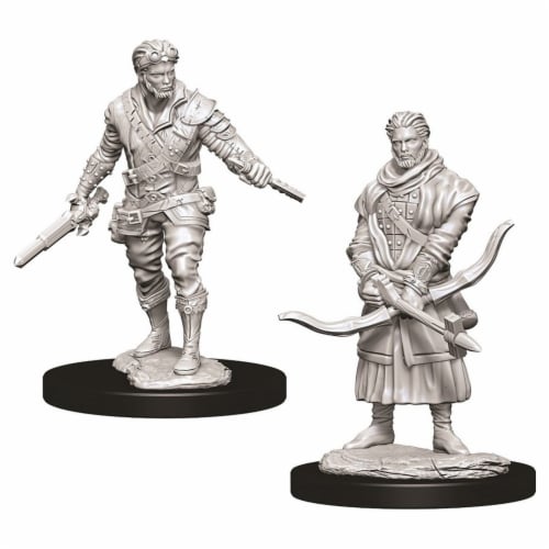 WizKids Dungeons & Dragons Nolzurs Marvelous Male Human Rogue W9 Miniature Perspective: front