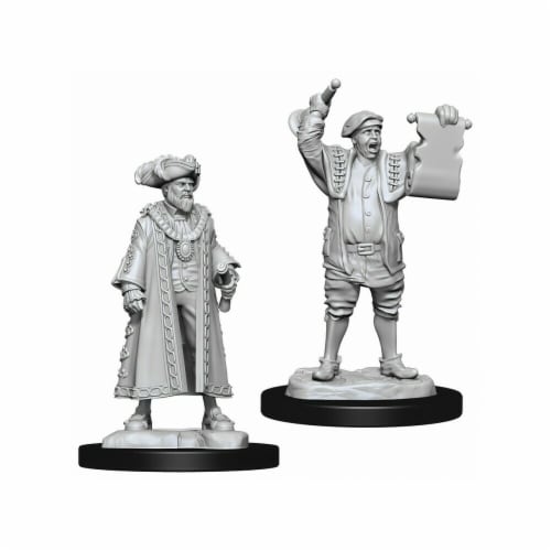 WizKids WZK73871 Deep Cuts-Mayor & Town Crier W10 Miniature Perspective: front