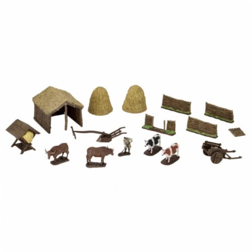 WizKids WZK74203 Wizkids 4D Settings-Medieval Farmer Miniature Perspective: front
