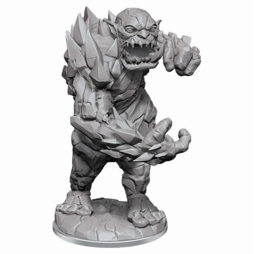 WizKids WZK90499 Pathfinder Deep Cuts W17 Cavern Troll Miniature Perspective: front