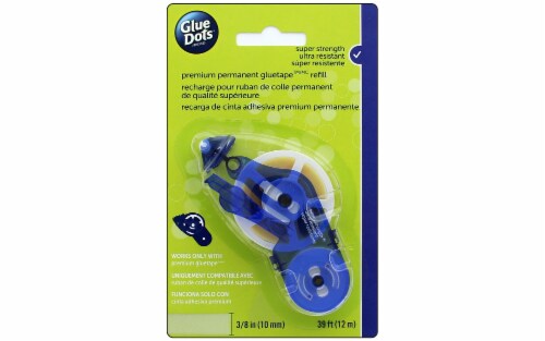 Glue Dots Tape Refill-Permanent .375 X39' For 41901 Runner Perspective: front