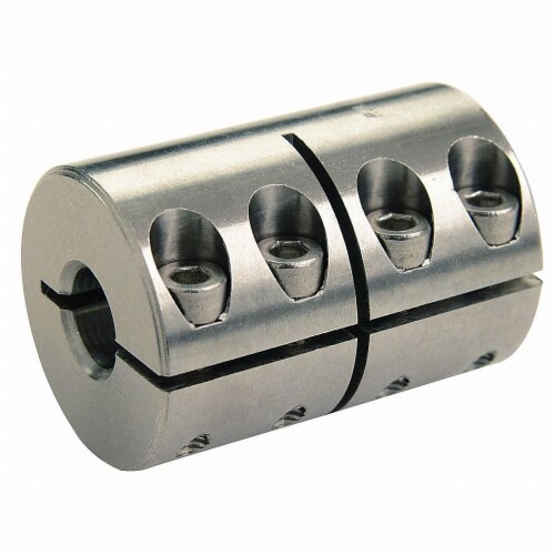 Uland JC16-4-A Jaw Coupling Hub, Clamp Style, Polished