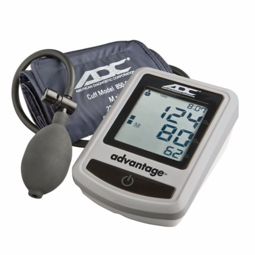 Automatic Digital Blood Pressure Monitor with Adult and Large Adult Cuffs