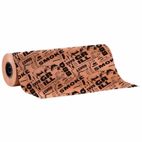 Traeger Pellet Grills 233119 18 in. x 150 ft. Butcher Paper Roll - Pink Perspective: front
