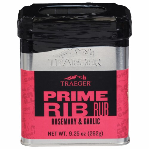 Traeger Rosemary Garlic Prime Rib Rub Perspective: front