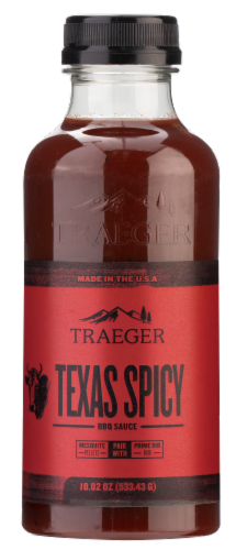 Traeger Wood Fire Grills Texas Spicy Barbeque Sauce Perspective: front