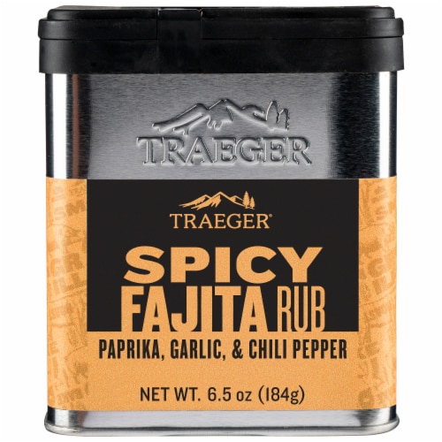 Traeger Pellet Grills Spicy Fajita Seasoning Perspective: front