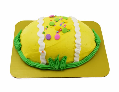 Empire Foods Easter Egg Shaped Yellow Buttercream Cake, 20 oz - Kroger