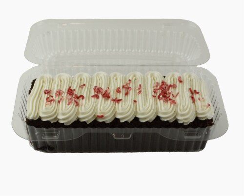 Empire Bakery Commissary Chocolate Bar Cake with Candy Canes Perspective: front