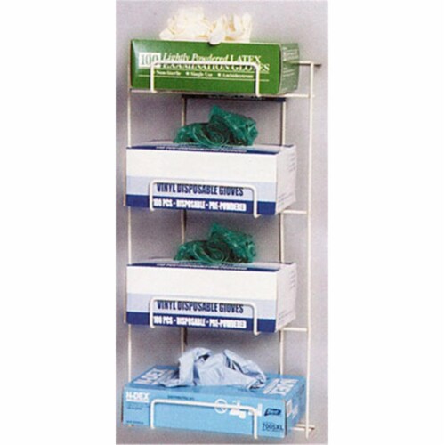 Rackems Front Dispensing Exam Glove Rack Holds 3 Boxes 