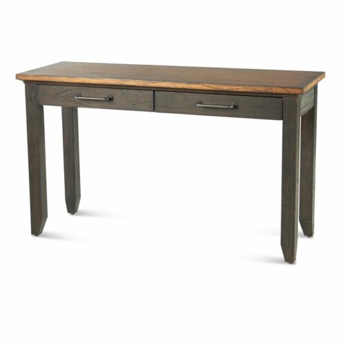 Bear Creek Two-tone Brown Sofa Table Perspective: front
