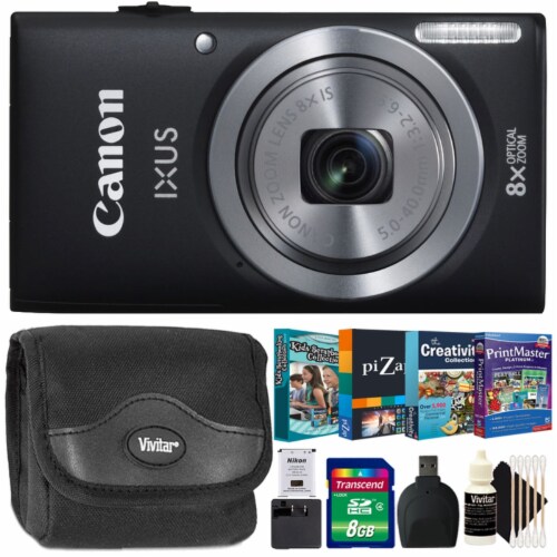 canon powershot elph 180 20mp 8x zoom digital camera