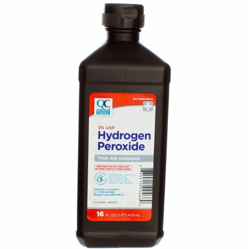 Quality Choice Hydrogen Peroxide 20.1 oz Perspective: front