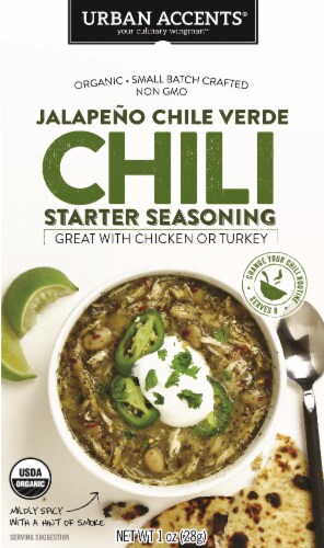 Urban Accents Organic Jalapeno Chili Started Seasoning Perspective: front
