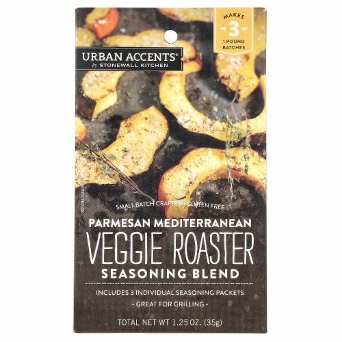 Urban Accents® Parmesan Mediterranean Veggie Roaster Seasoning Blend Perspective: front