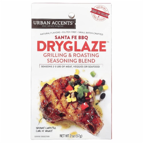 Urban Accents® Santa Fe BBQ Dry Glaze™ Grilling & Roasting Seasoning Perspective: front