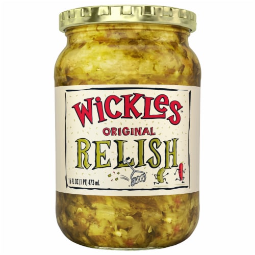 Wickles™ Original Relish Perspective: front