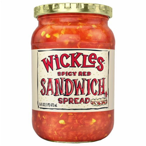 Wickles™ Spicy Red Sandwich Spread Perspective: front