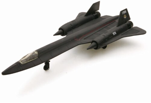 Snap Together Model SR-71 Blackbird Jet Fighter Perspective: front