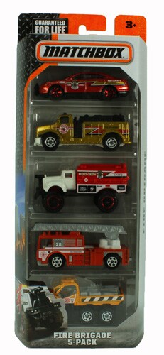 Matchbox fire truck sales set
