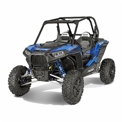 Polaris RZR XP 1000 Die Cast Vehicle, Blue (1:18 Scale) Perspective: front