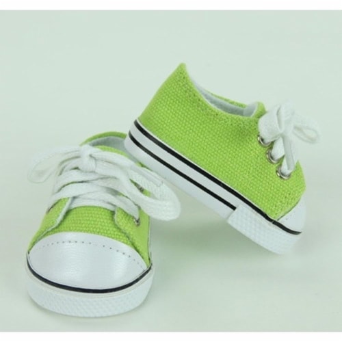 18 Doll Clothing Low Top Sneakers Lime Green 1 Fred Meyer