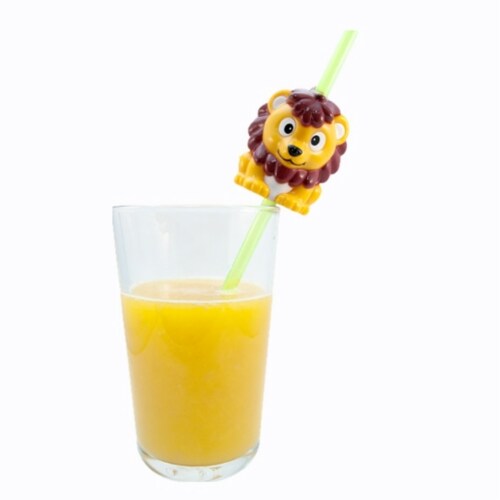 Sip n' Sound Straw, Lion Perspective: front