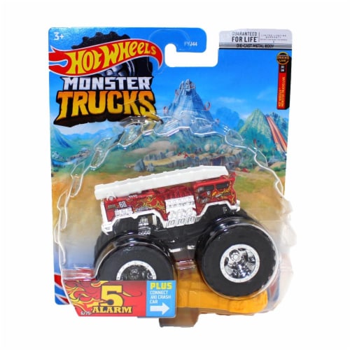 Hot wheels monster trucks connect and crash top