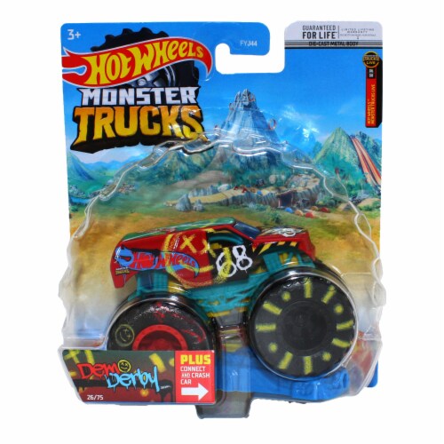 Mattel® Hot Wheel® Monster Trucks Demo Derby Sop Car Jump, 1 ct - Kroger