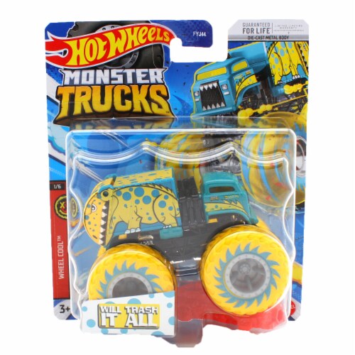 Hot Wheels Monster Trucks 1:64 Scale Wreckreational Includes Connect and Crash  Car, 1 - Kroger