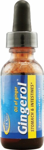 North American Herb & Spice Gingerol Oil of Ginger Extract Perspective: front