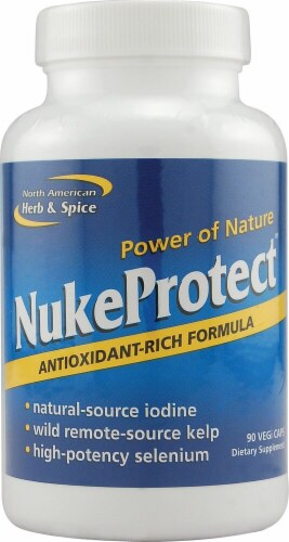 North American Herb & Spice NukeProtect Vegi Caps Perspective: front