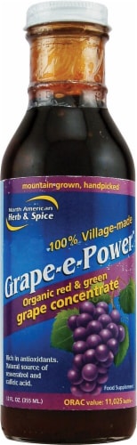 North American Herb & Spice  Grape-E-Power™ Grape Concentrate Perspective: front