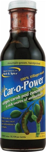 North American Herb & Spice Car-o-Power Virgin Carob Pod Concentrate Perspective: front