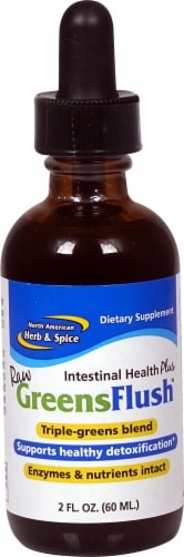 North American Herb & Spice  Raw GreensFlush™ Perspective: front