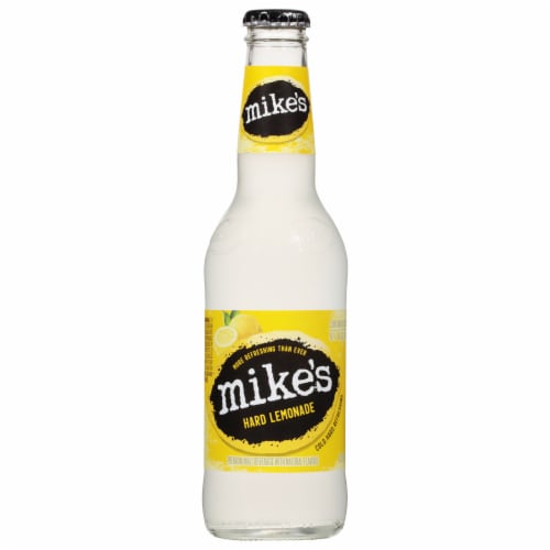 Mike's Hard Lemonade Single Bottle Perspective: front