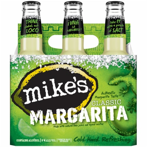Mike's Premium Classic Margarita Flavored Hard Beverage Perspective: front