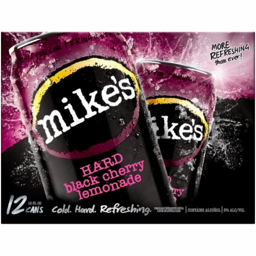 Mike's Black Cherry Hard Lemonade Perspective: front