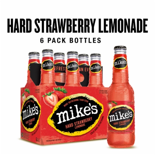 Mike's Hard Strawberry Lemonade Perspective: front