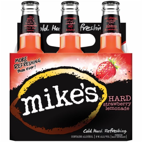 Mike's Hard Strawberry Lemonade Perspective: front