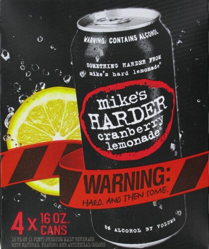 Mike's Harder Cranberry Hard Lemonade Perspective: front