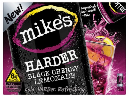 Mike's Harder Black Cherry Lemonade Perspective: front