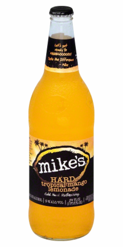 Mike's Hard Tropical Mango Lemonade Perspective: front