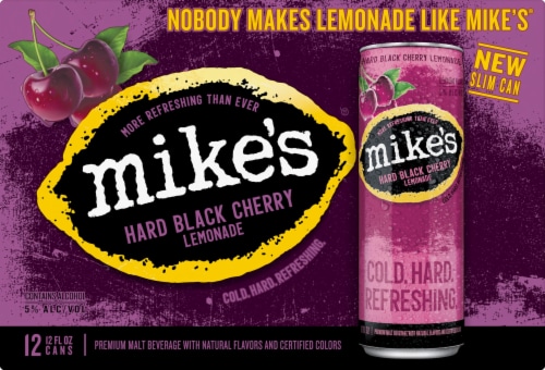 Mike's Black Cherry Hard Lemonade Perspective: front