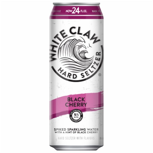 White Claw Hard Seltzer Black Cherry Single Can