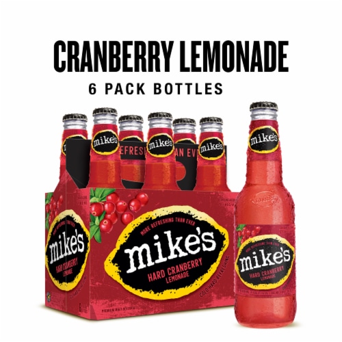 Mike's Cranberry Hard Lemonade Perspective: front