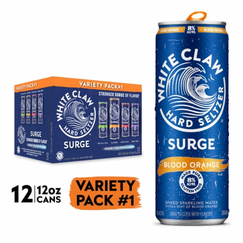 White Claw® Hard Seltzer Surge Variety Pack